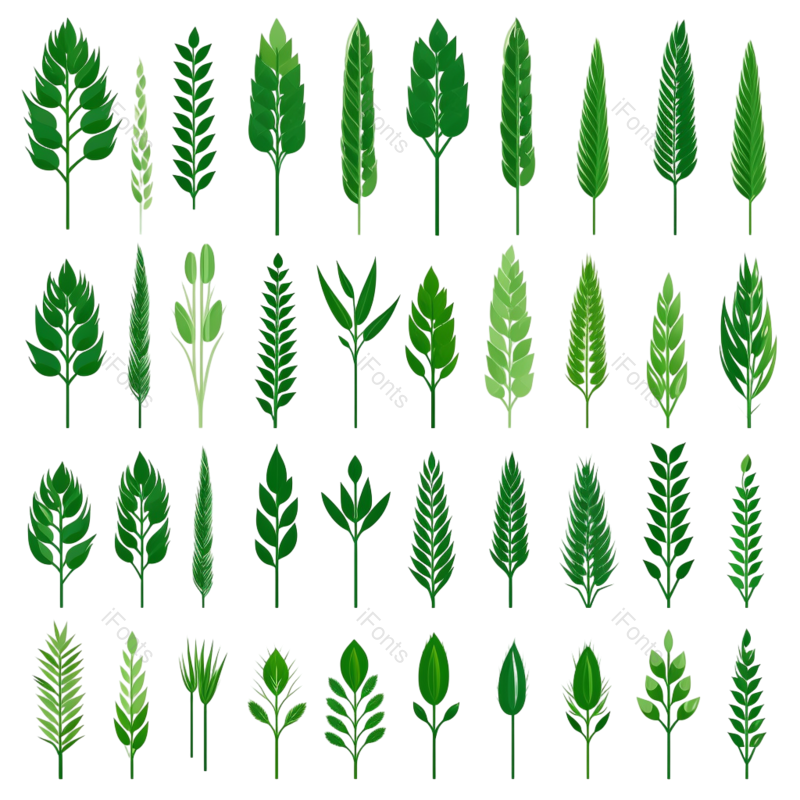 清新图片,秋天元素,简约PNG,麦穗免抠素材